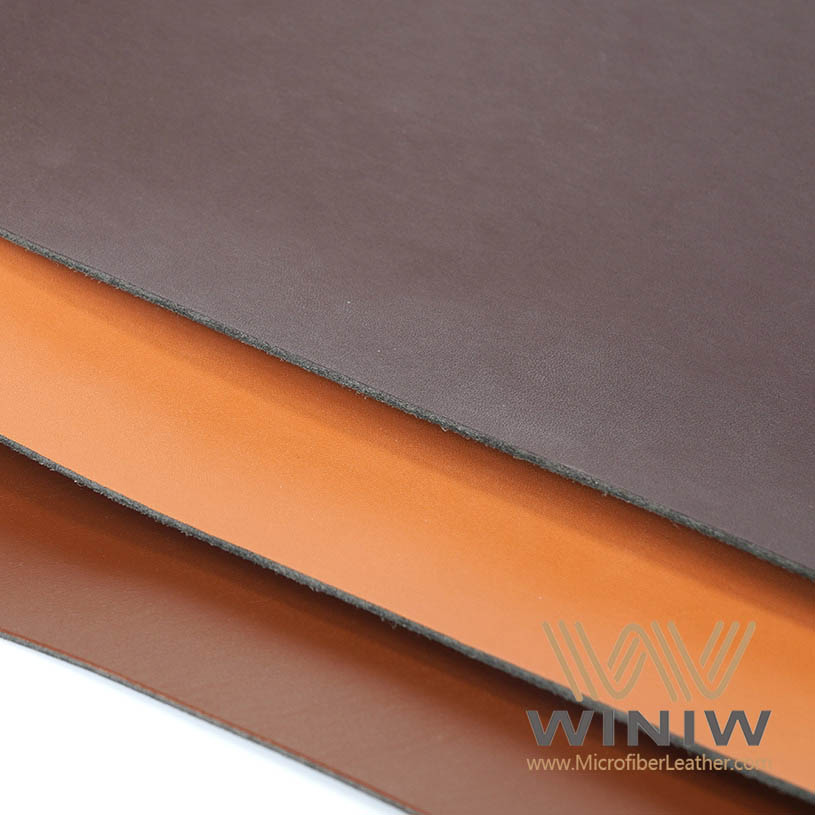 Microfiber PU Timberland Nubuck Leather Material