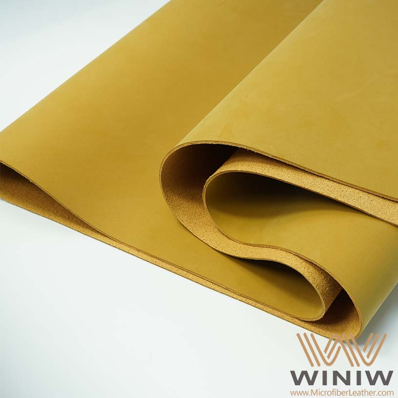 Microfiber Nubuck Leather Fabric Material for Sofa