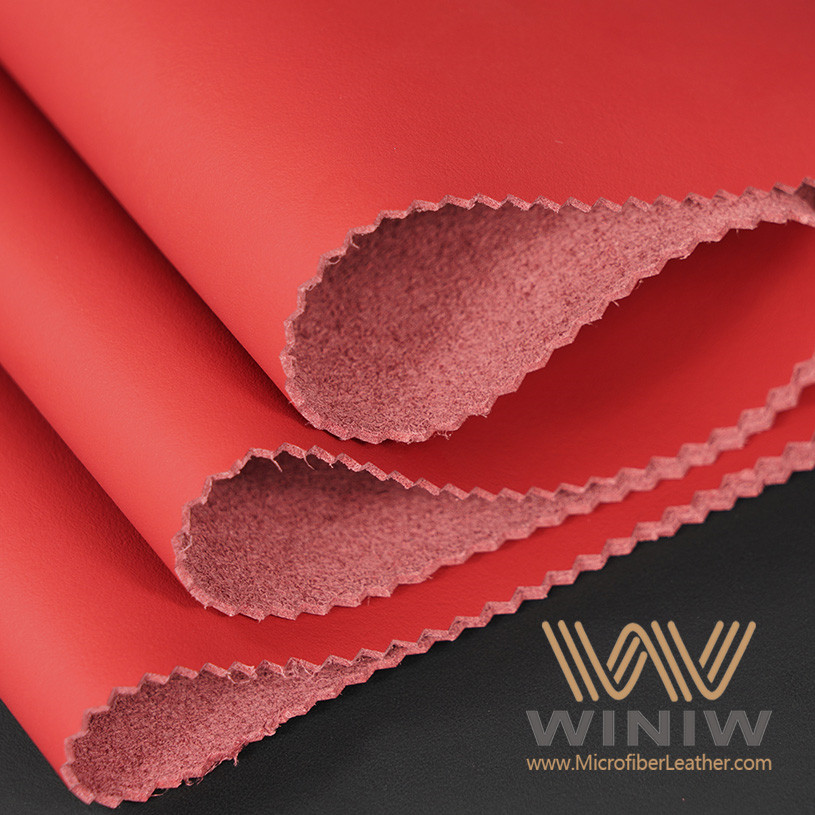 Microfiber Synthetic Vinyl Fabric Leather Material