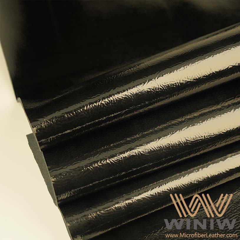Synthetic Faux Patent Leather Material