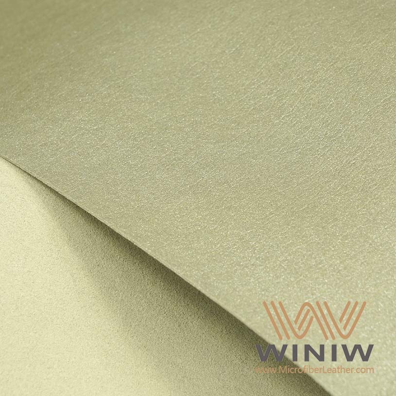 Healthy And Safe Colorful Artificial PVC Microfiber Leather Fabric For Shoes