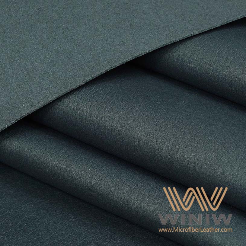 Highly Tear And Water Resistant Synthetic PVC Microfiber Leather Fabric For Shoes